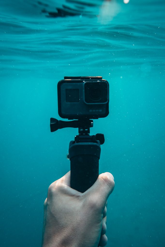 meilleurs accessoires plongée sous marine poisson dauphin baleine tortue caméra gopro