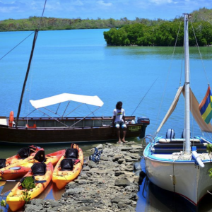 guide kayak maurice île amber réservation activité forêt mangrove ruines sécurité guide aventure