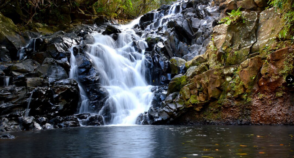 Savanne, Heritage Nature Reserve cascade