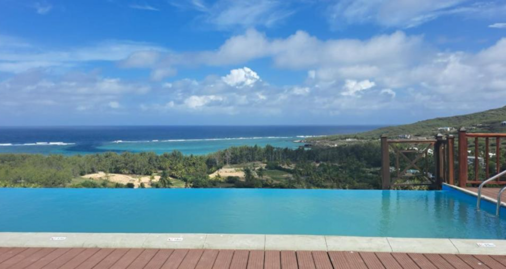 hôtels demi pension à l'île Maurice pas cher Le Marin, Rodrigues Island piscine