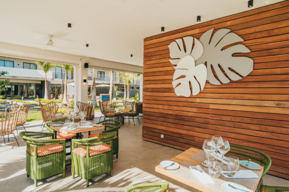 hôtels demi pension à l'île Maurice pas cher Domaine de Grand Baie restaurant